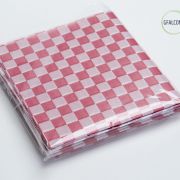 Custom Checkered Printing Greaseproof Paper Sheet